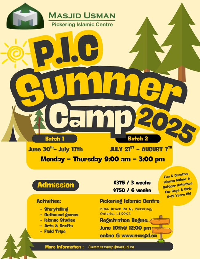 PIC Summer Camp 2025