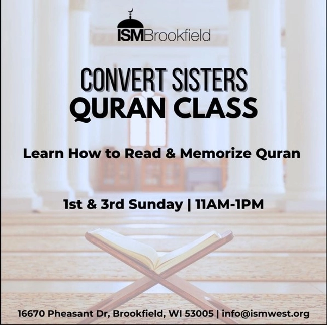 Convert Sisters Quran Class
