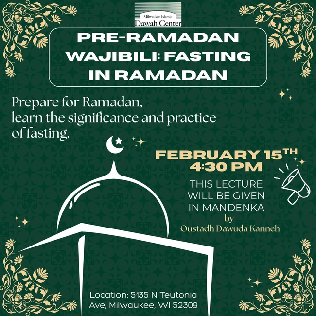 Pre-Ramadan Wajibili: Fasting in Ramadan