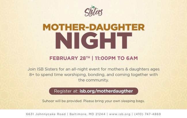 Mother-Daughter Night