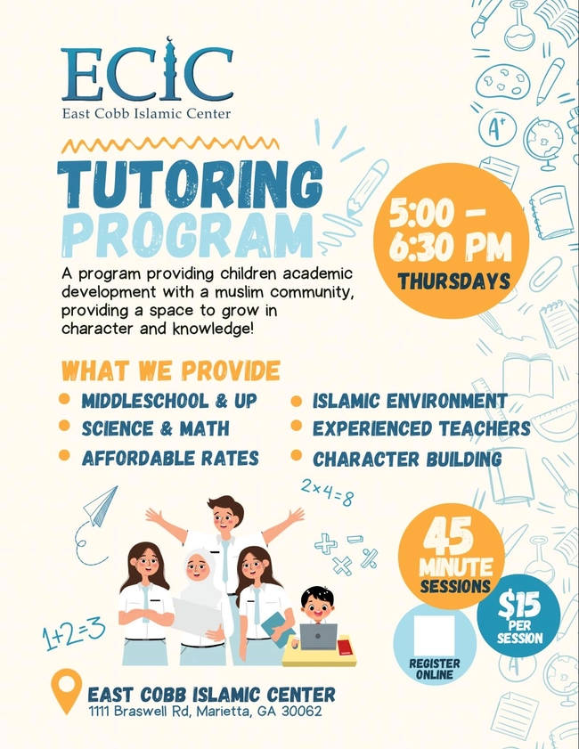  ECiC Weekly Tutoring Program