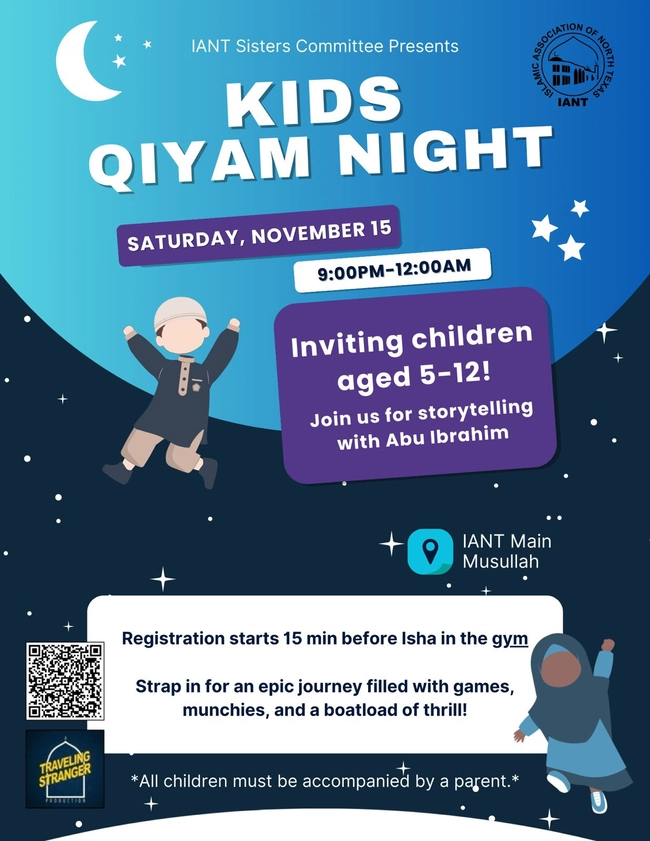 Kids Qiyam Night