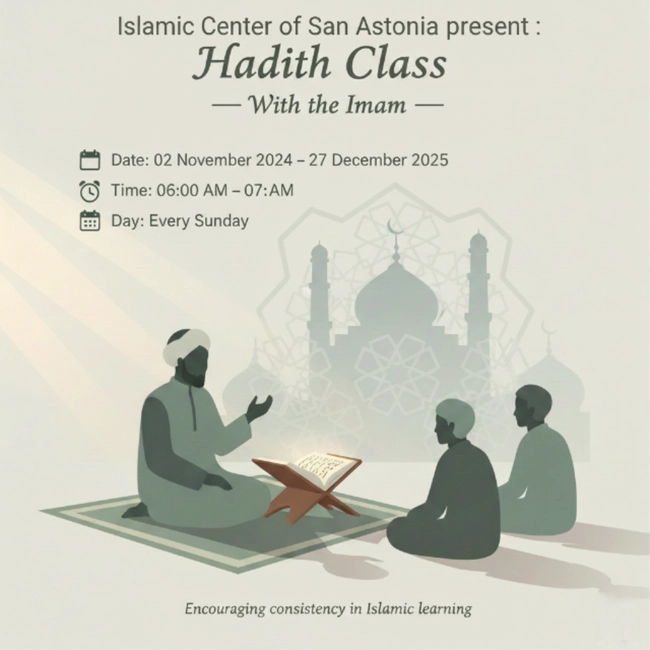  Hadith Class with the Imam
