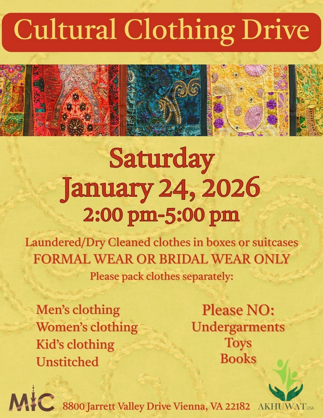Cultural Clothing Drive