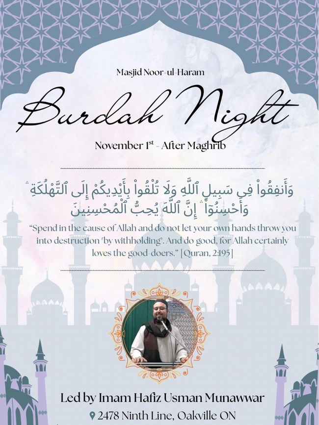 Burdak Night program