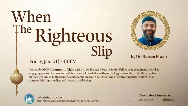 When The Righteous Slip