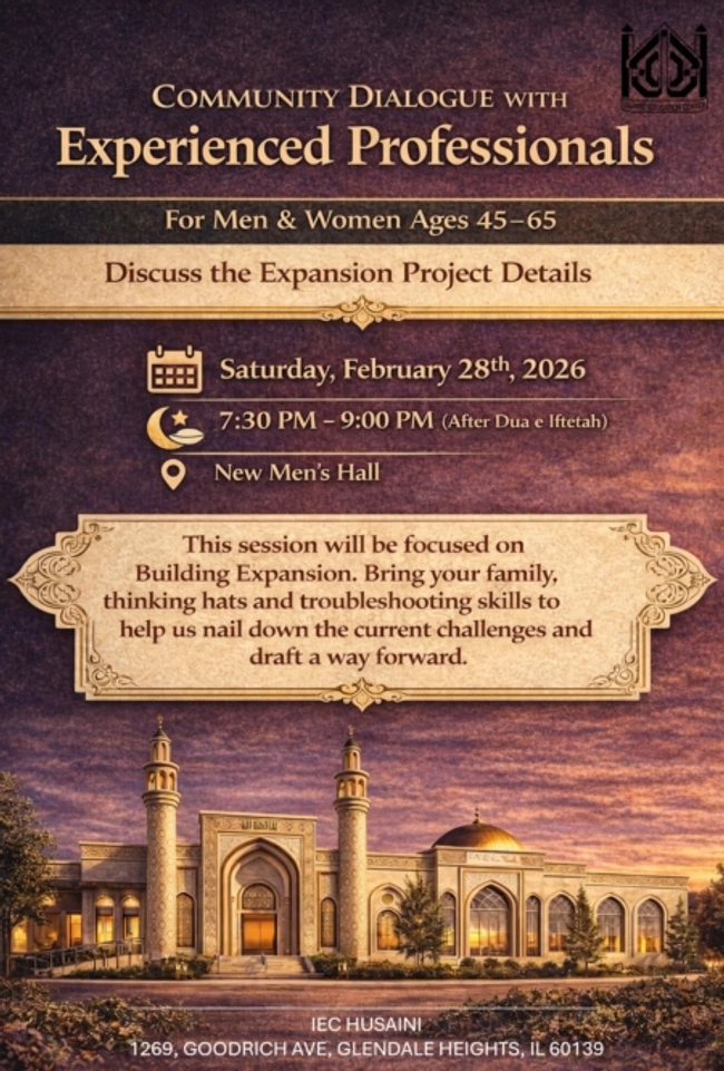 Community Dialogue with Experienced Professionals