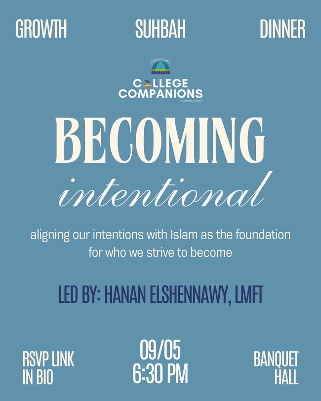 Becoming Intentional With Islam