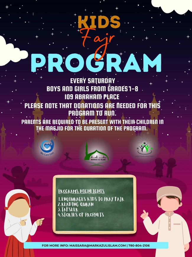 Kids Fajr Program