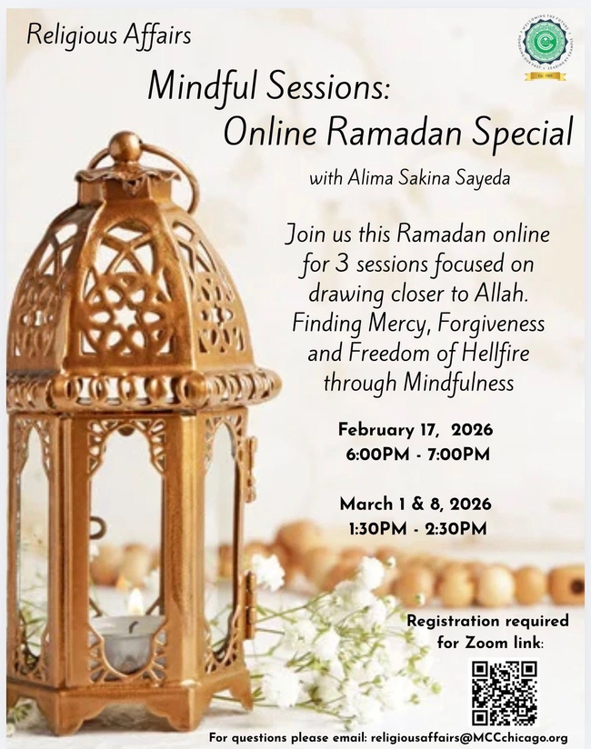 Mindful Sessions: Online Ramadan Special