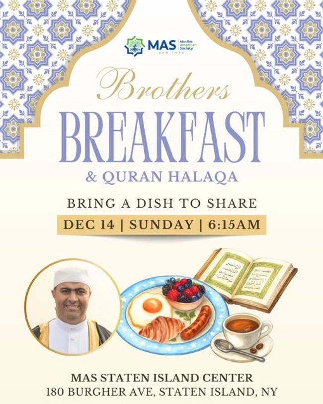 Brothers Breakfast & Quran Halaqa