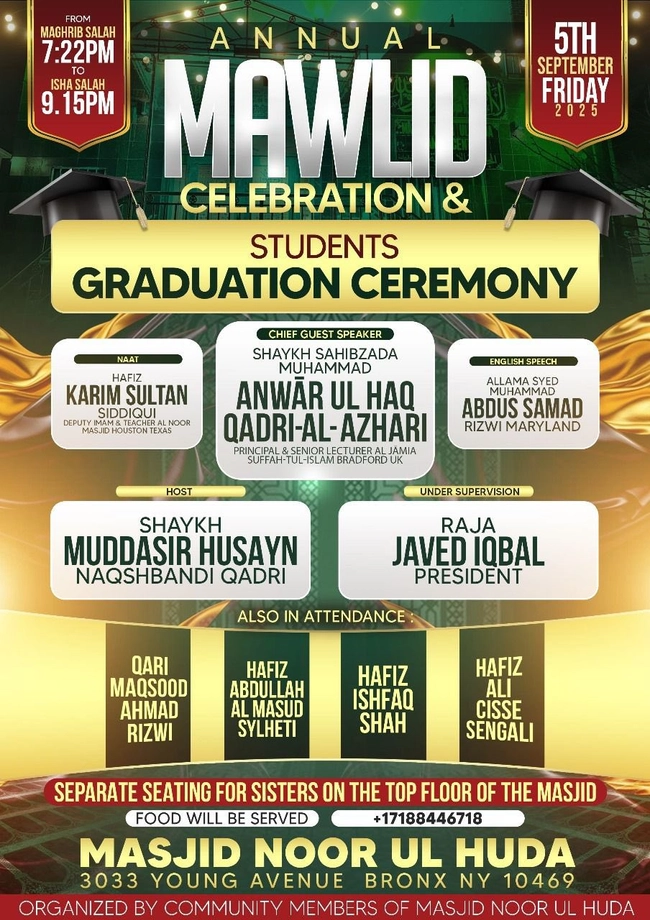 Annual Mawlid Celebration