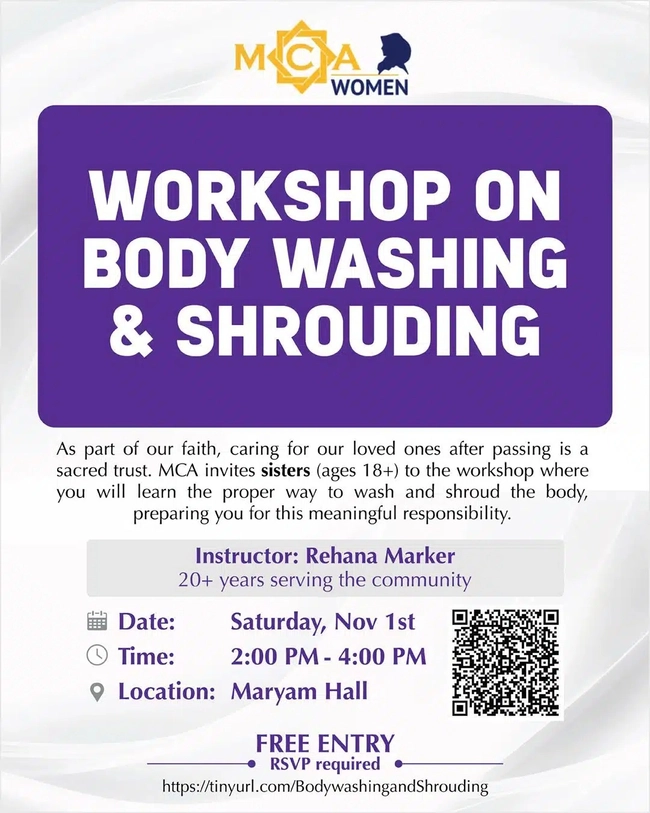 Workshop on Body Washing & Shrouding