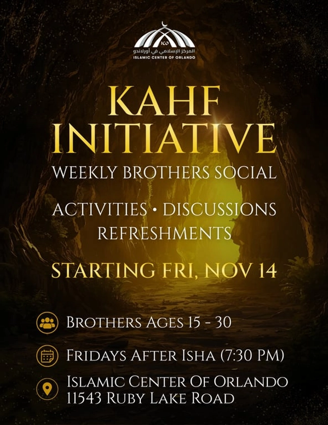 Kahf Initiative - Brothers Weekly Social