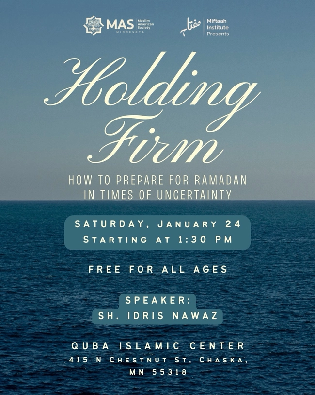 Holding Firm - How to Prepare for Ramadan