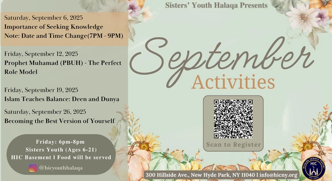 Sisters Youth Halaqa