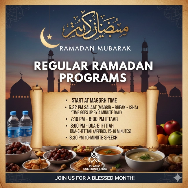 Regular Ramadan Programs