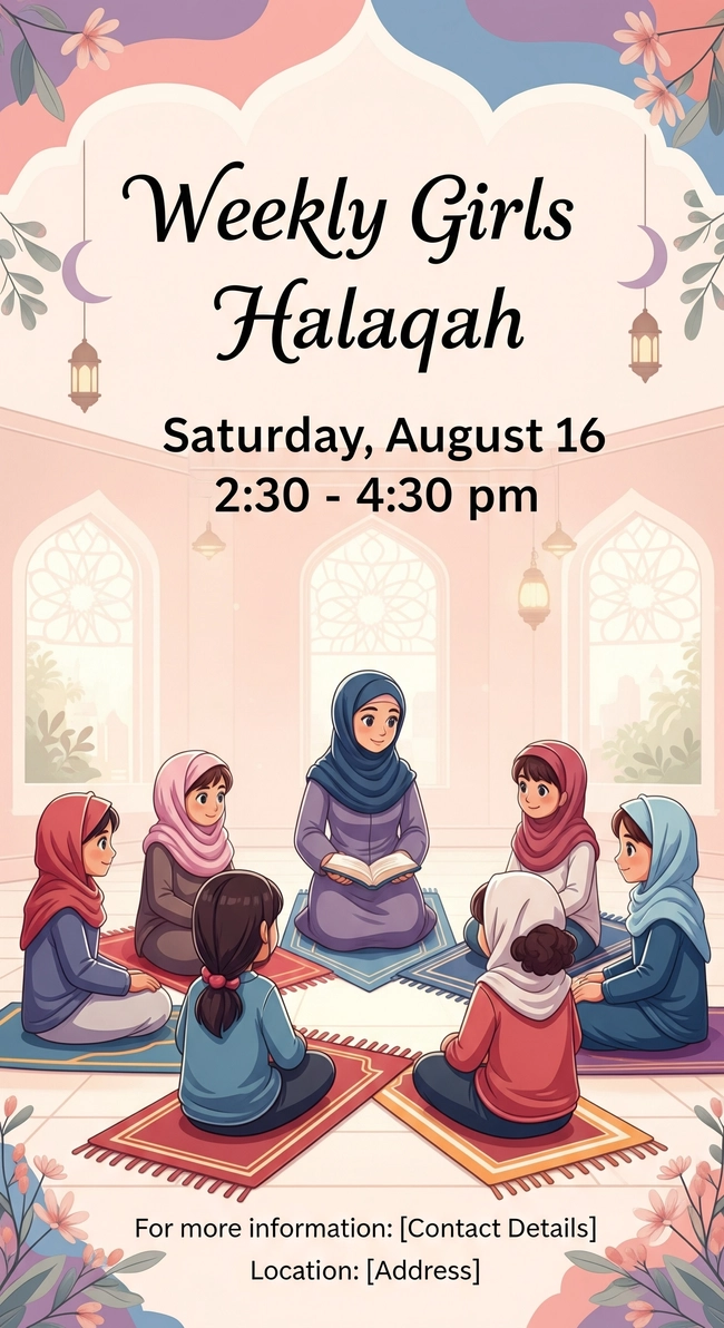 Weekly Girls Halaqah