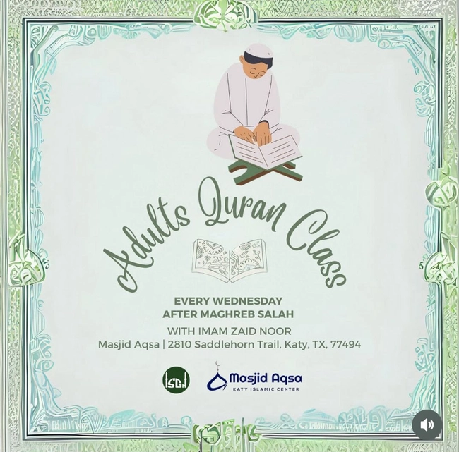 Adults Quran Class