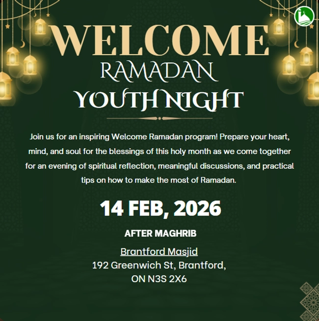 Welcome Ramadan Youth Night