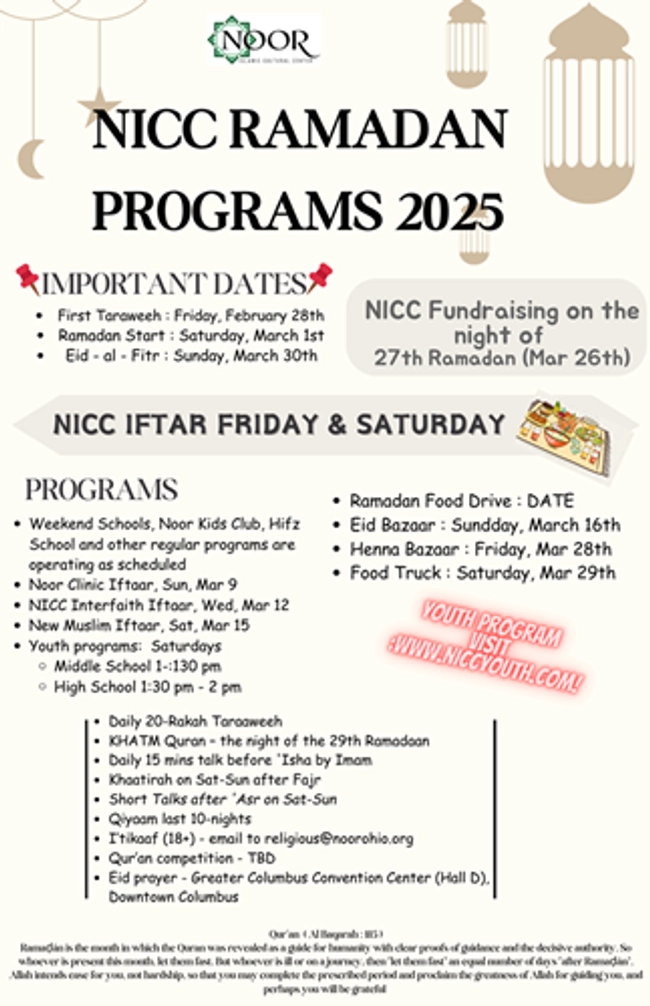 Ramadan Program 2025