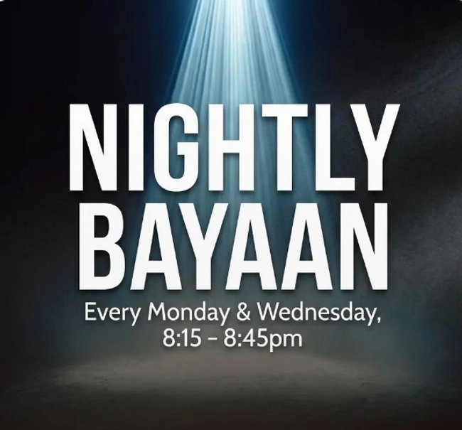 Nightly Bayaan
