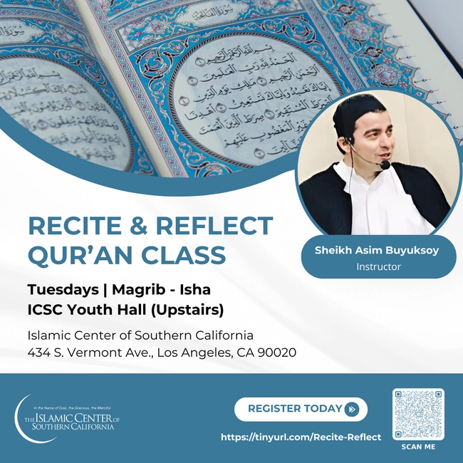 Recite & Reflect Quran Class