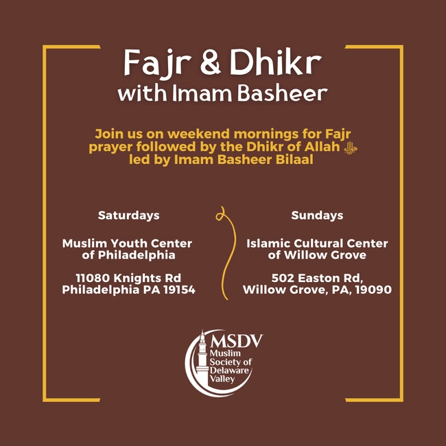 Fajr & Dhikr
