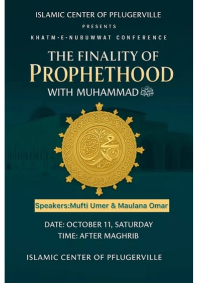  The Finality of Prophethood