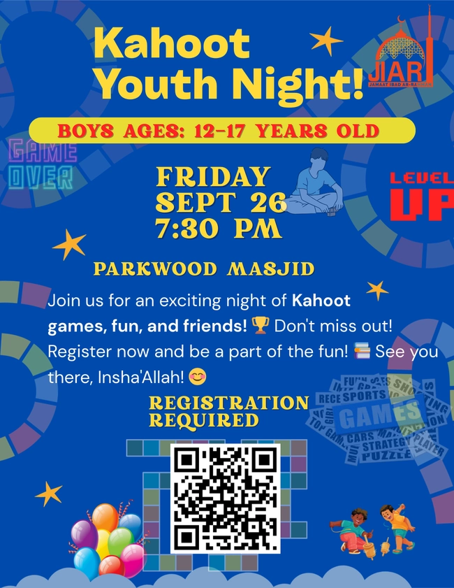 Kahoot Youth Night