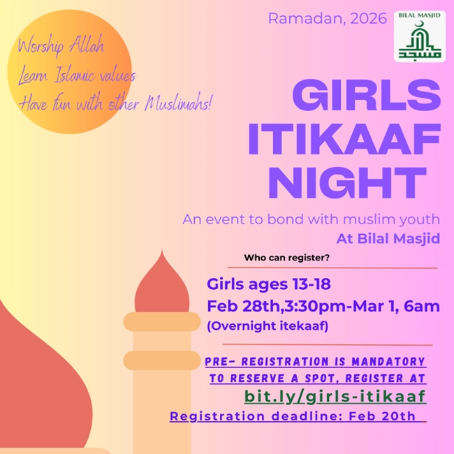 Girls Itikaf Night