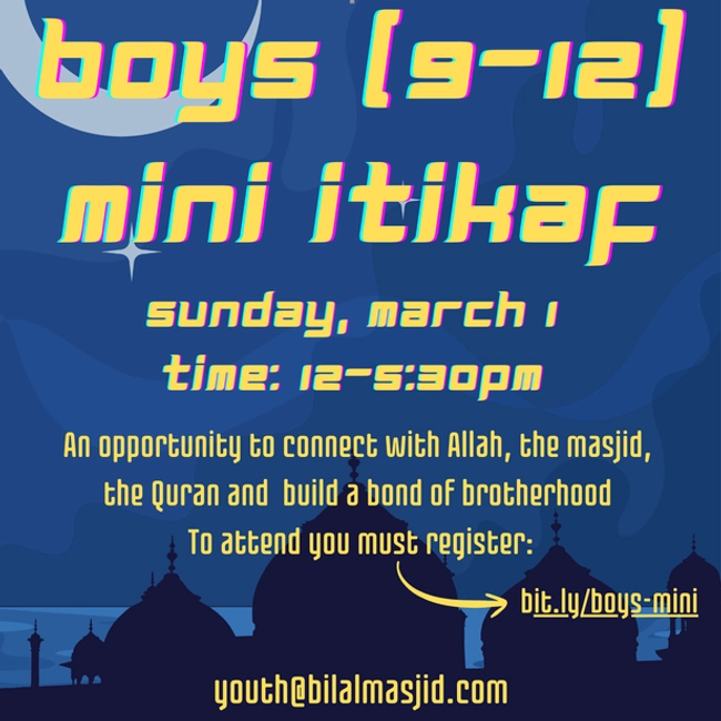 Boys Mini Itikaf