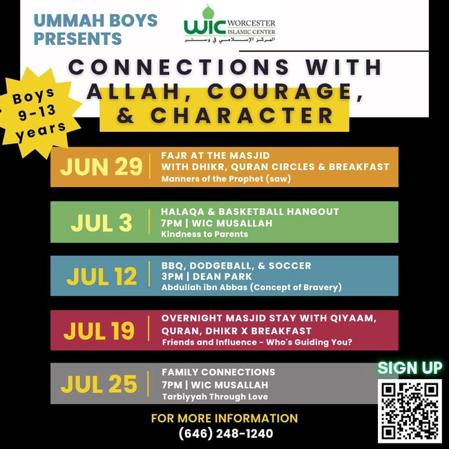Young Ummah Boys Halaqa