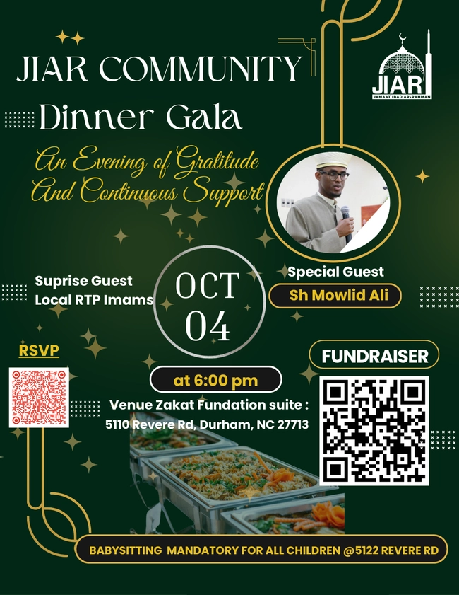 JIAR Community Dinner Gala