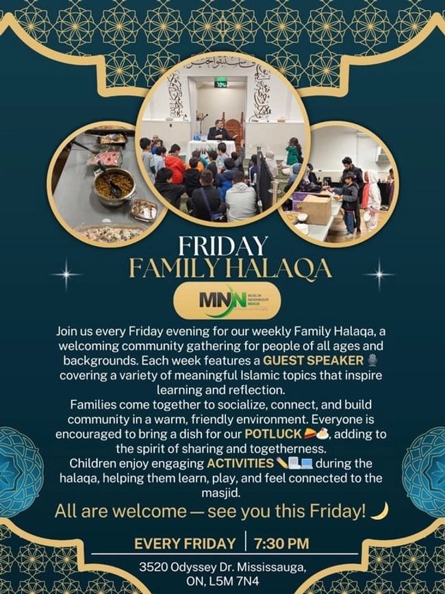 Friday Family Halaqa