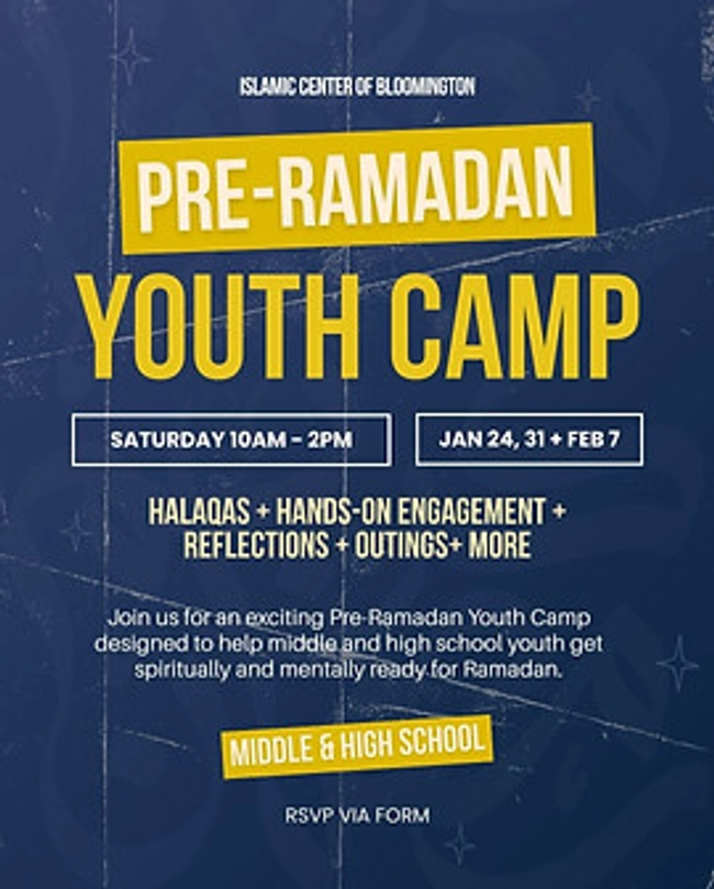 Pre-Ramadan Youth Camp
