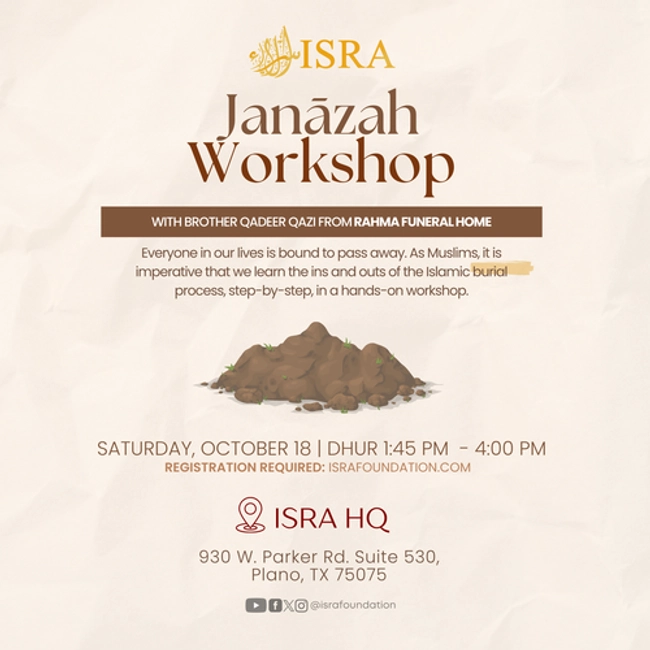 Janazah Workshop