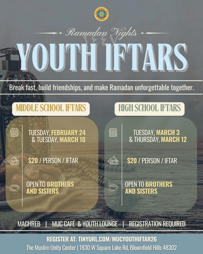 High School Youth Iftar