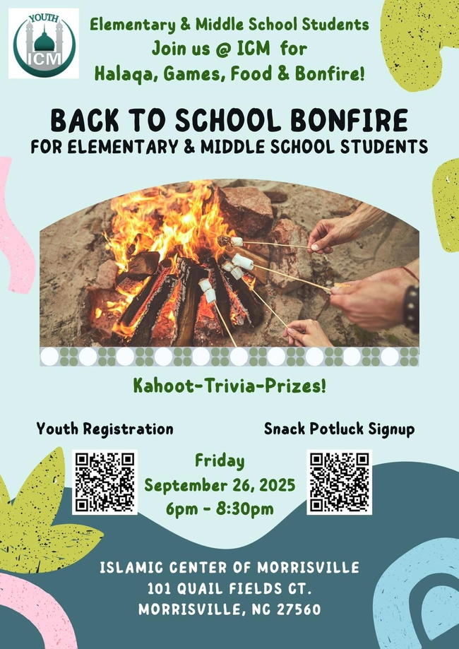 Back to School Bonfire