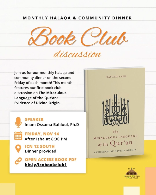 Book Club Discussion