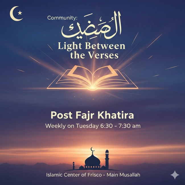 Community: Light Between the Verses  