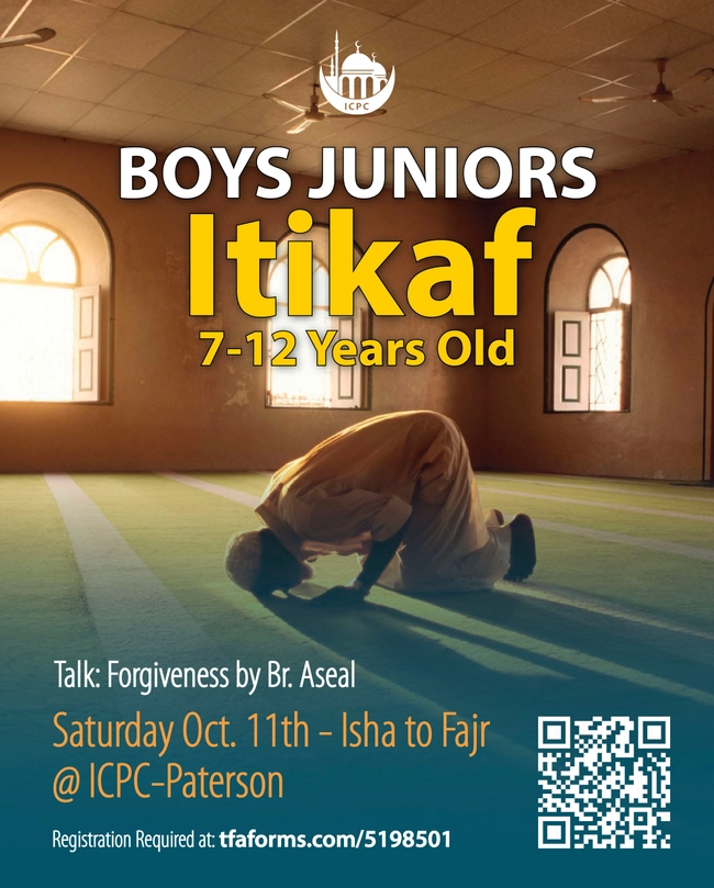 Boys Juniors I'tikaf Night