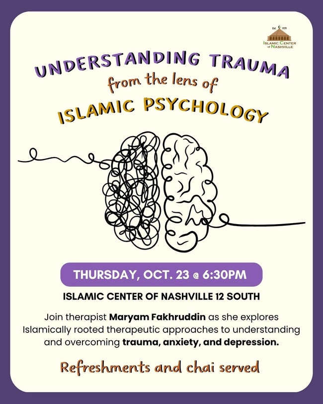 Understanding Trauma From The Lens of Islamic Psychology