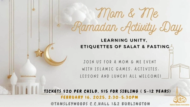 Mom and Me Ramadan Activity Day