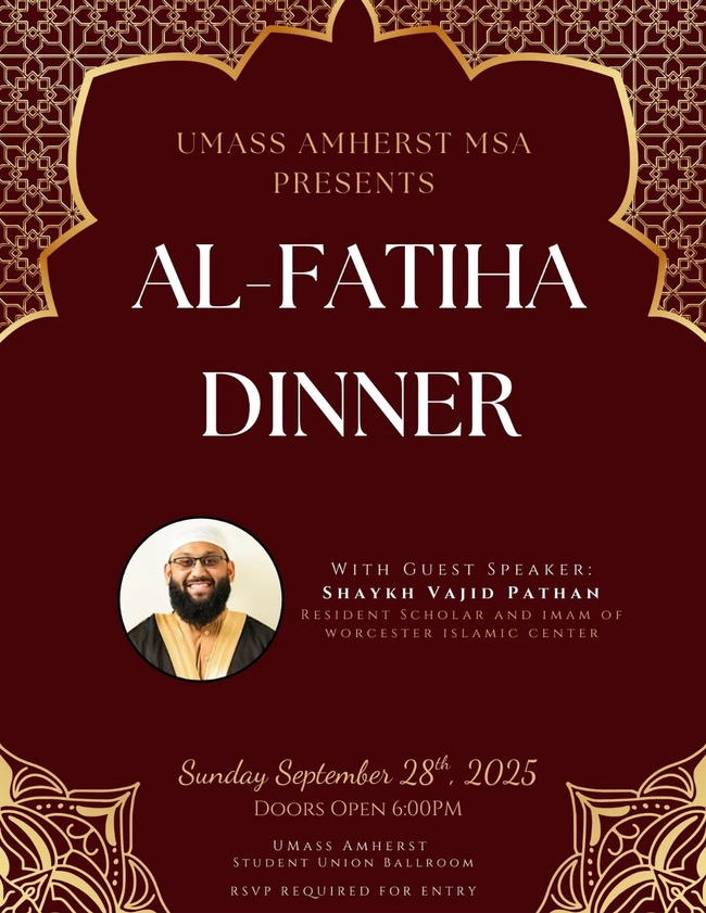 The Al-Fatiha Dinner