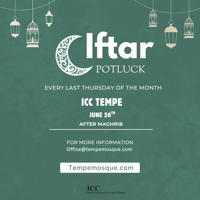 Iftar Potluck
