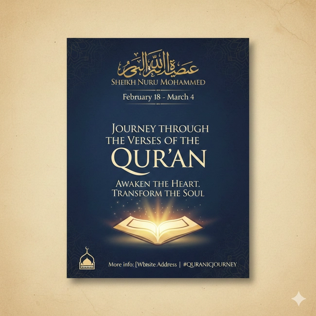 Journey through the verses of the Qur'an