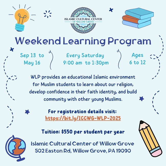 ICCWG Weekend Learning Program (Semester 1)