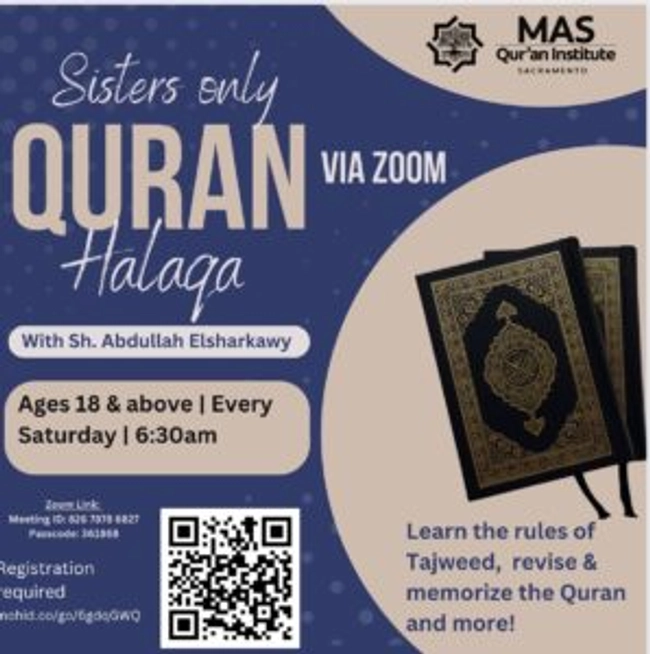 Quran Halaqa (Sisters Only)