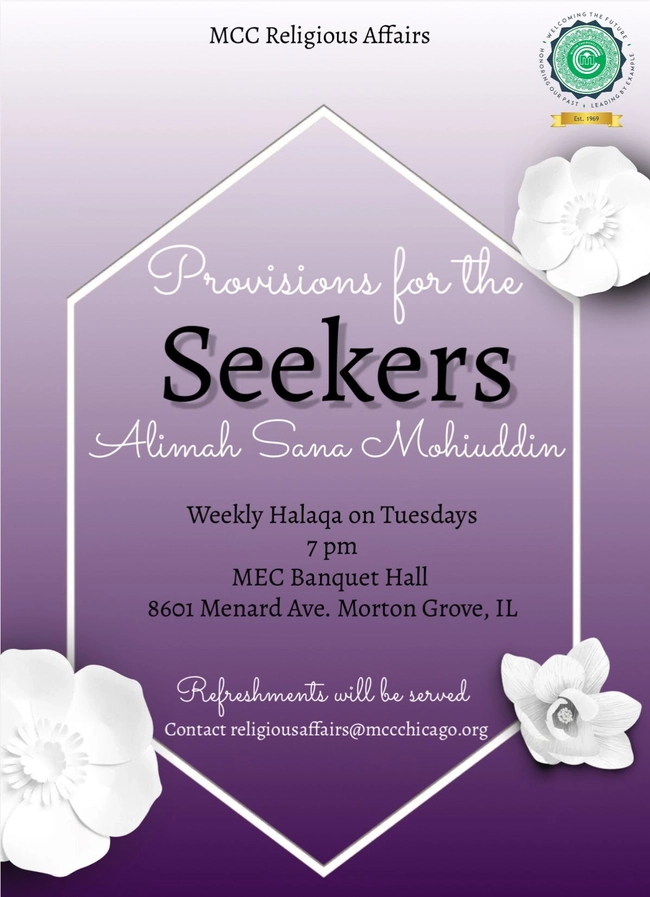 Weekly Halaqa